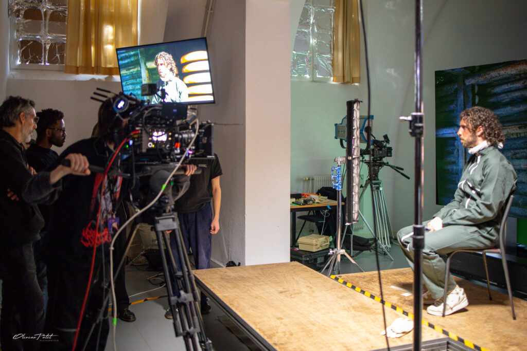 space cheese court metrage tournage backstage bts film long metrage behind the scene &eacute;cran virtuel son