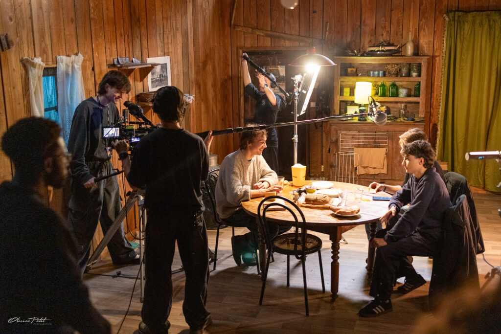space cheese court metrage tournage backstage bts film long metrage plateau acteurs com&eacute;diens
